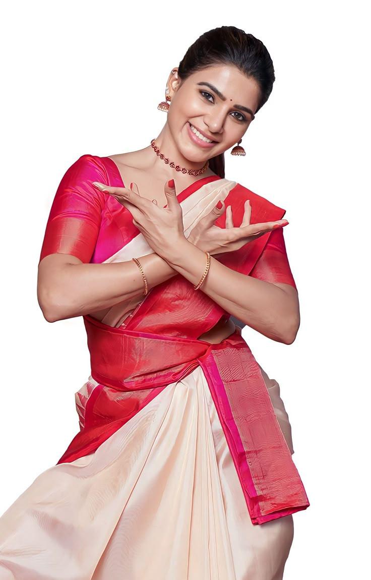 Samantha Traditional Look Hd Wallpaper