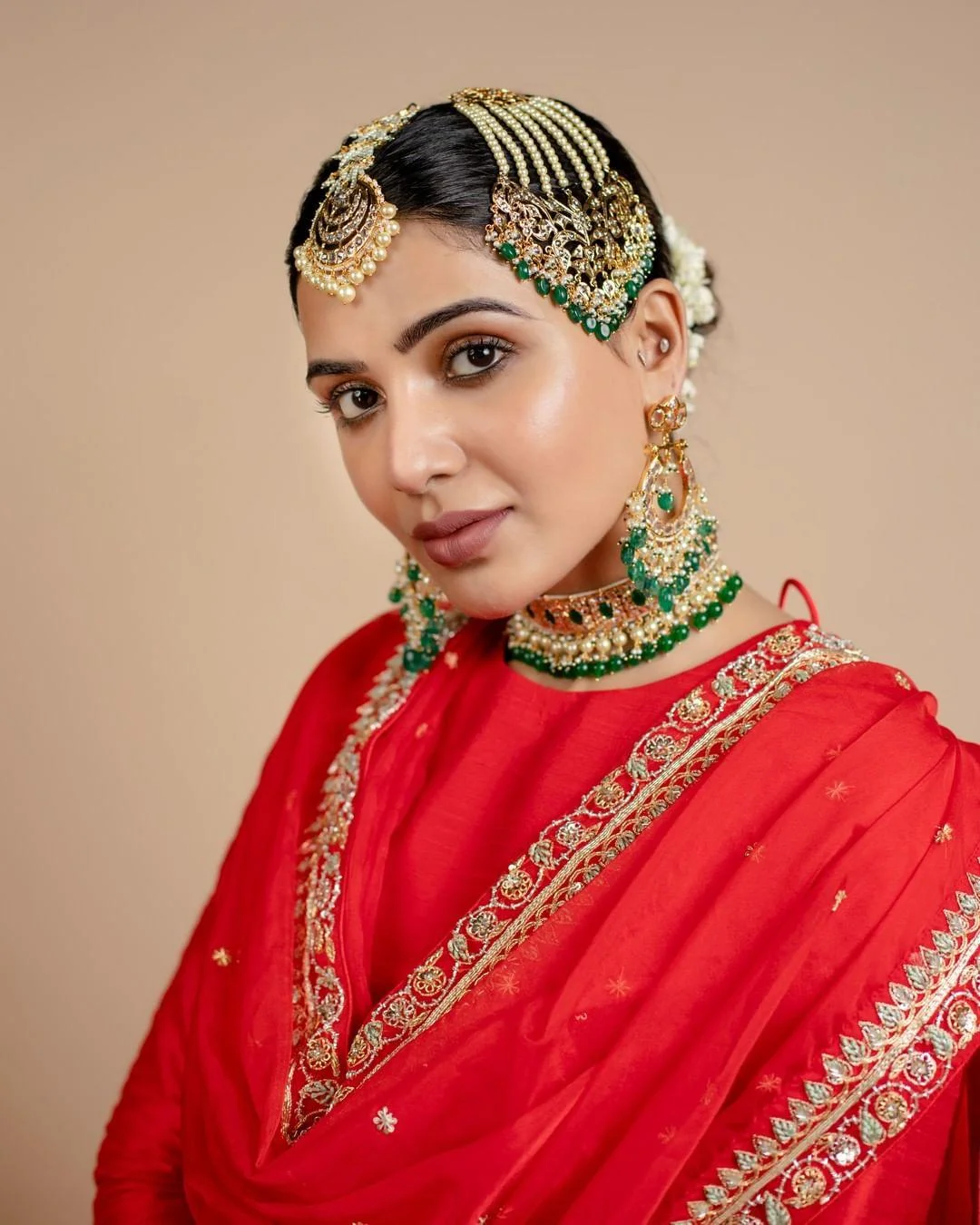 Samantha Marriage Look Hd Wallpaper