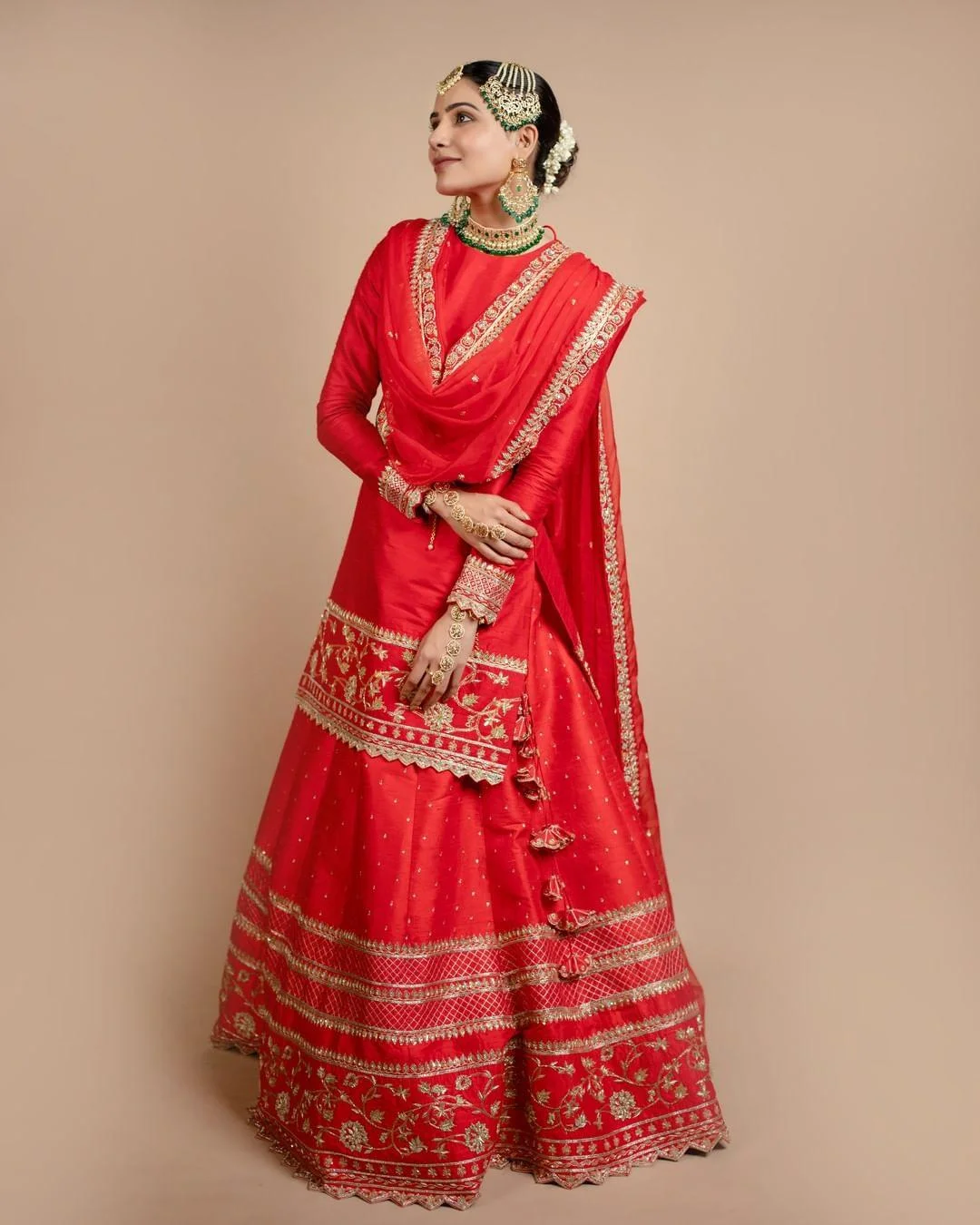 Samantha Marriage Photoshoot Hd Wallpaper