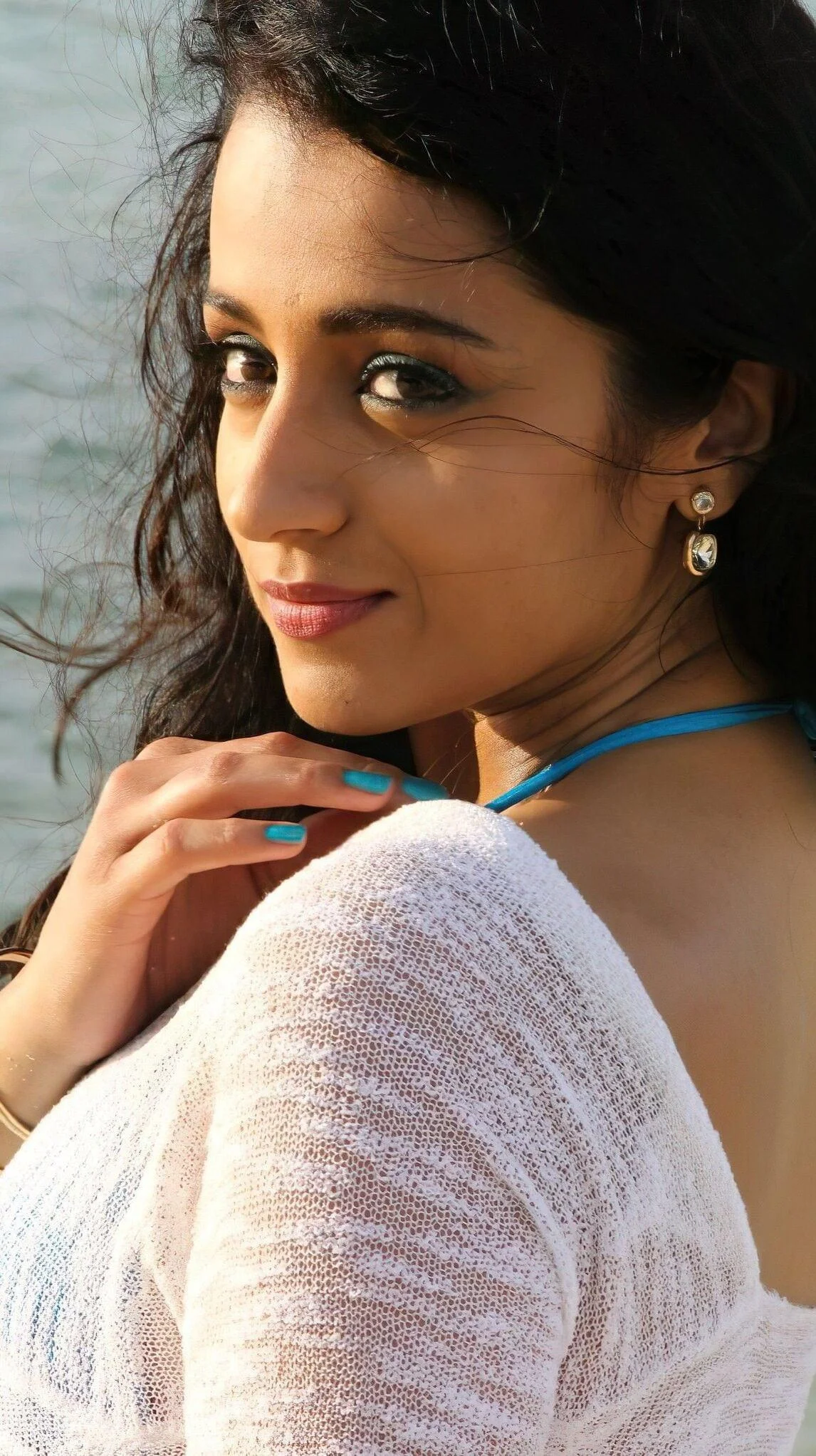 Trisha Krishnan Stunning Close-Up HD Image