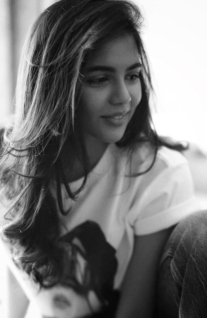 Black and White Portrait of Smiling Priyadarshan Image