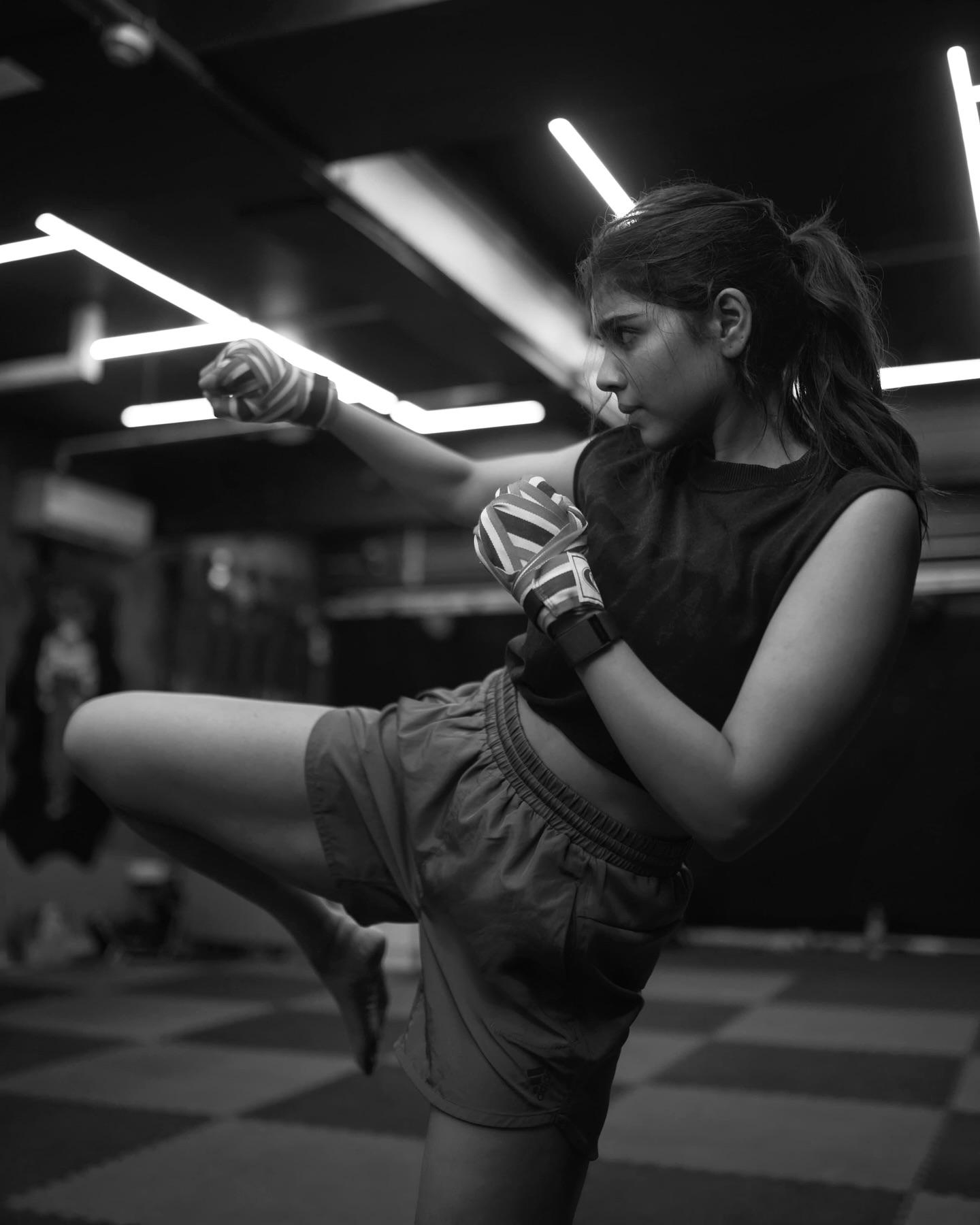 Boxer Priyadarshan in a Black and White free Wallpaper