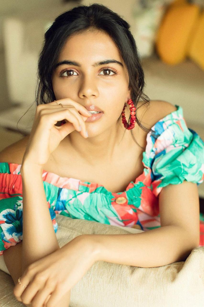 Casual Image of Kalyani Priyadarshan with Red Earrings