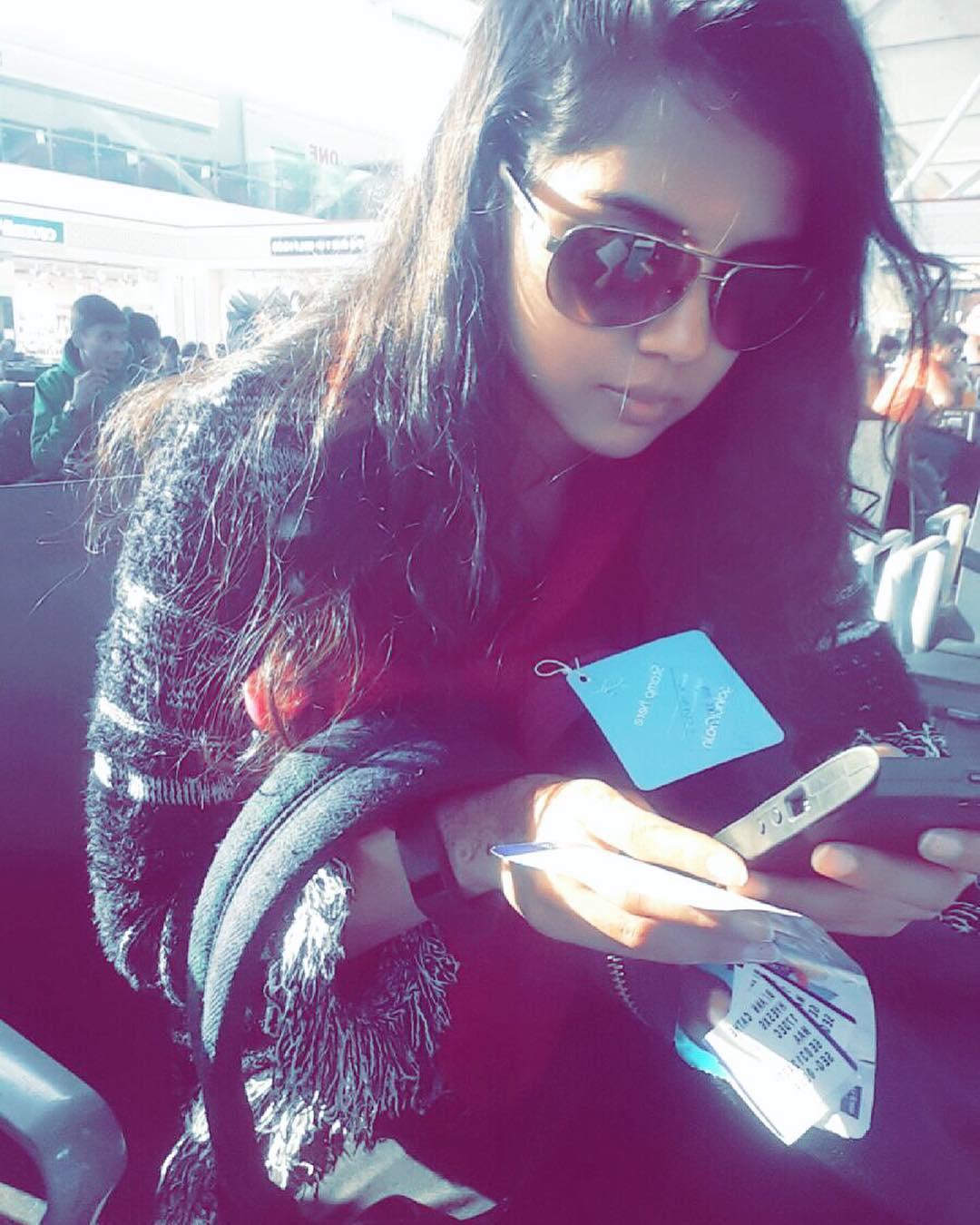 Kalyani Priyadarshan Casual Sunglasses Look free Wallpaper
