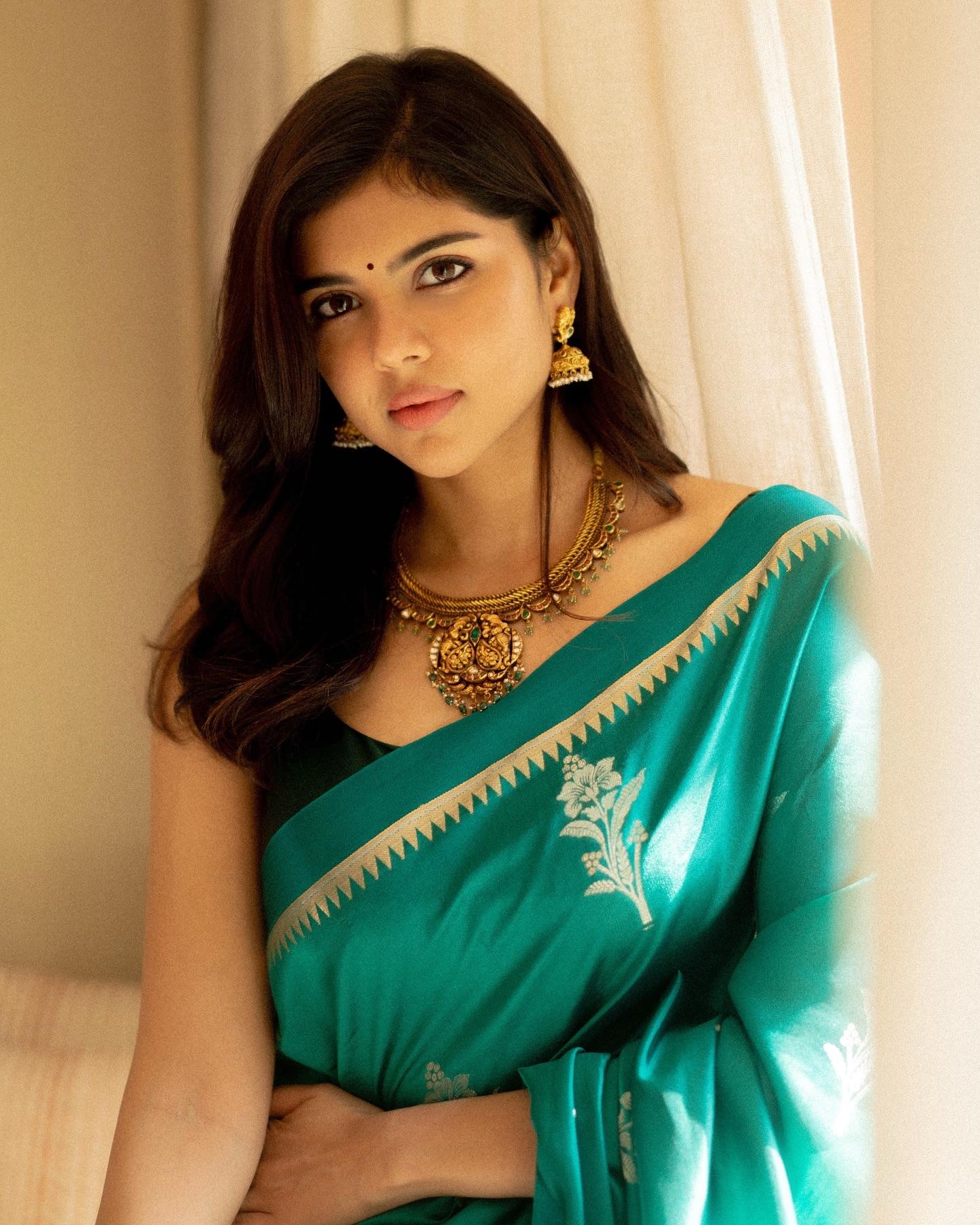 Kalyani Priyadarshan in Elegant Traditional Attire Click