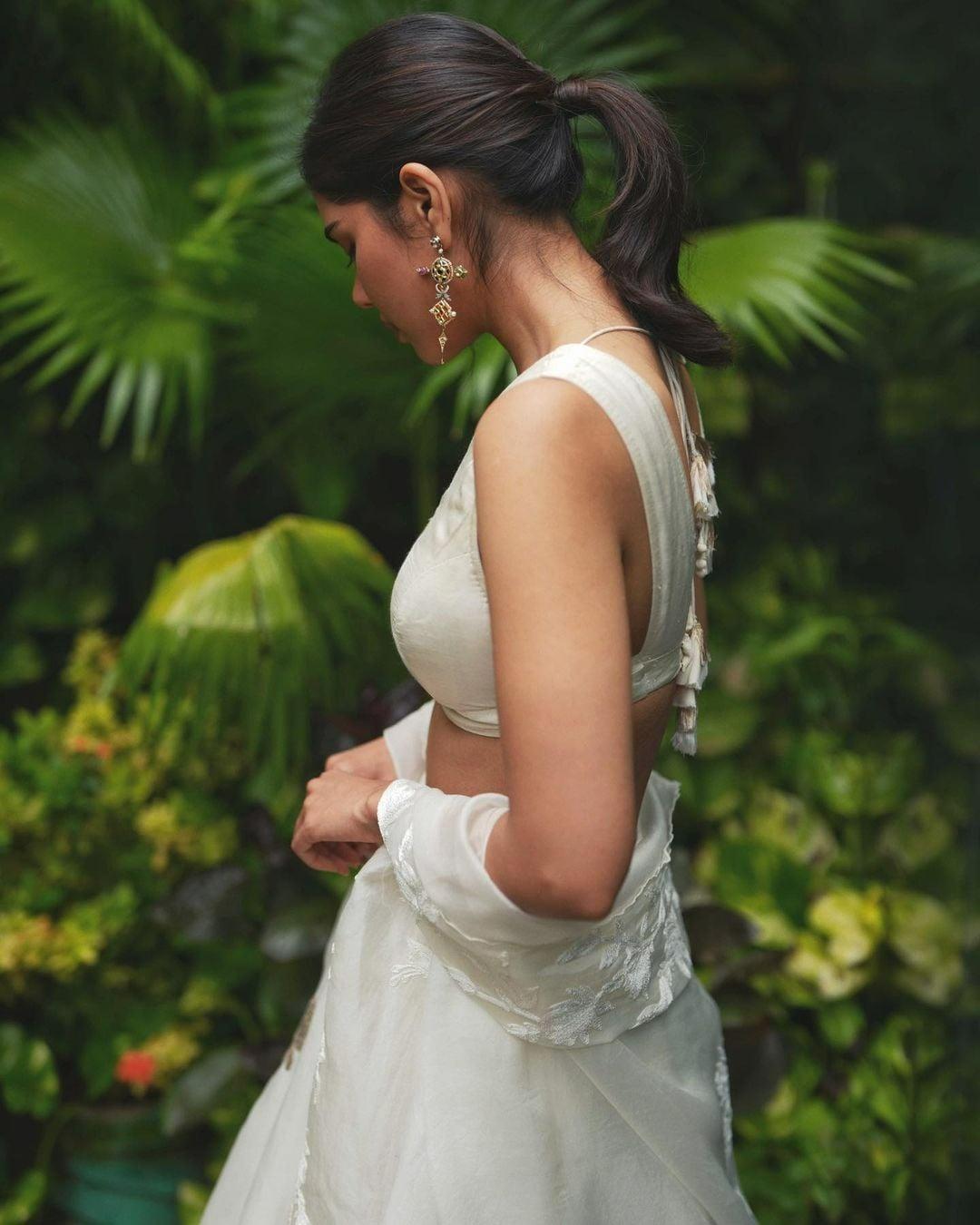 Kalyani Priyadarshan in White Gown Fashion Shoot Image