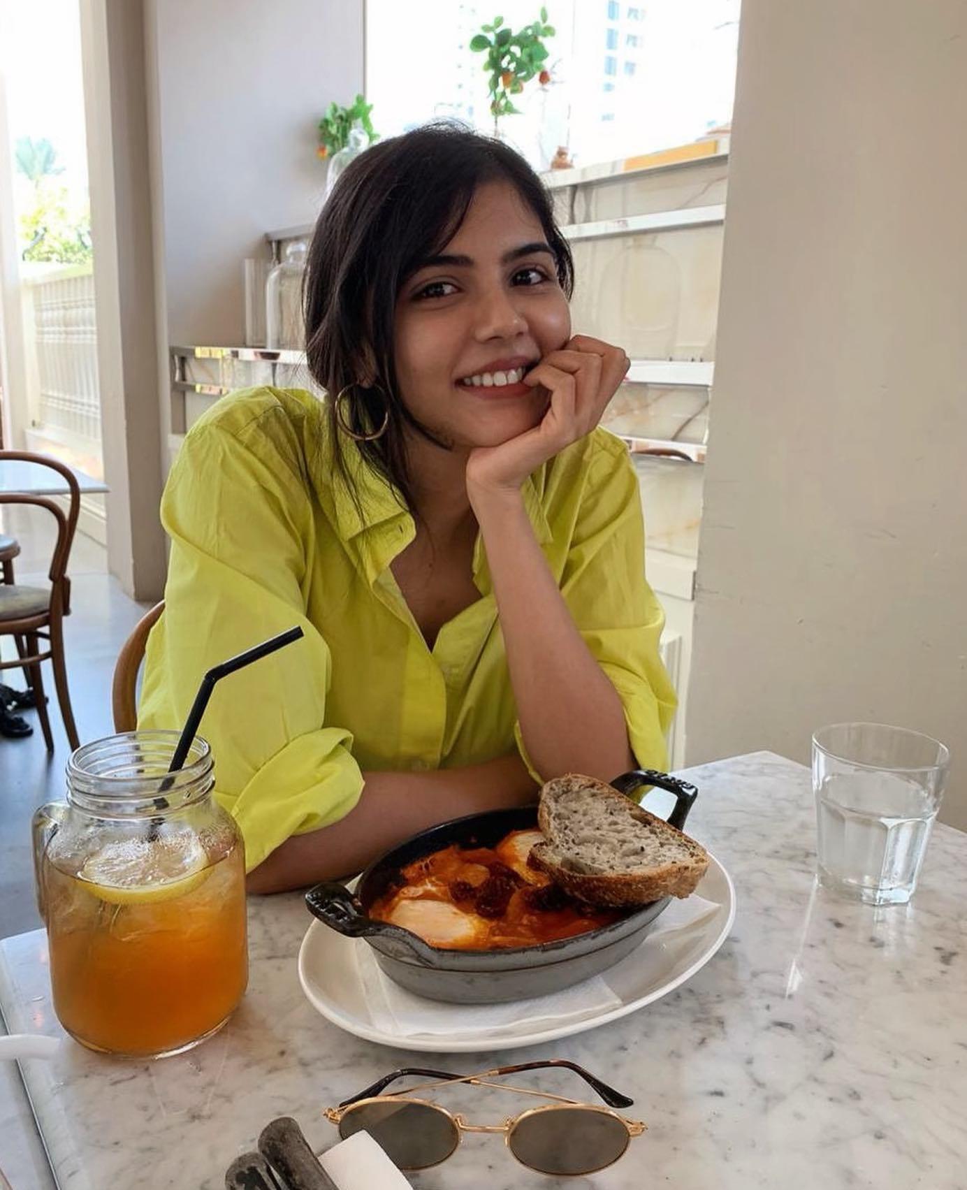 Priyadarshan Eating Bread Juice and Water free Image