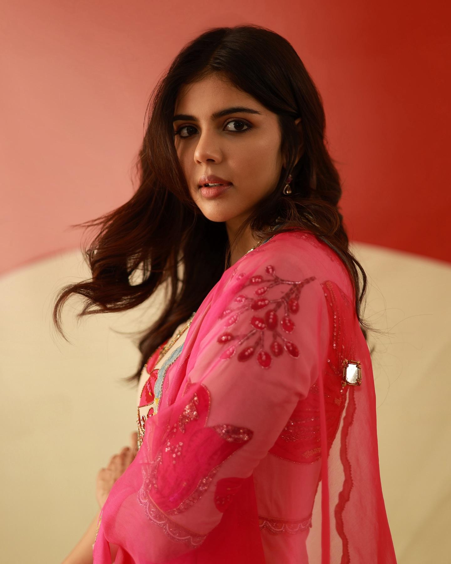 Side Pose Photo of Kalyani Priyadarshan Wallpaper HD