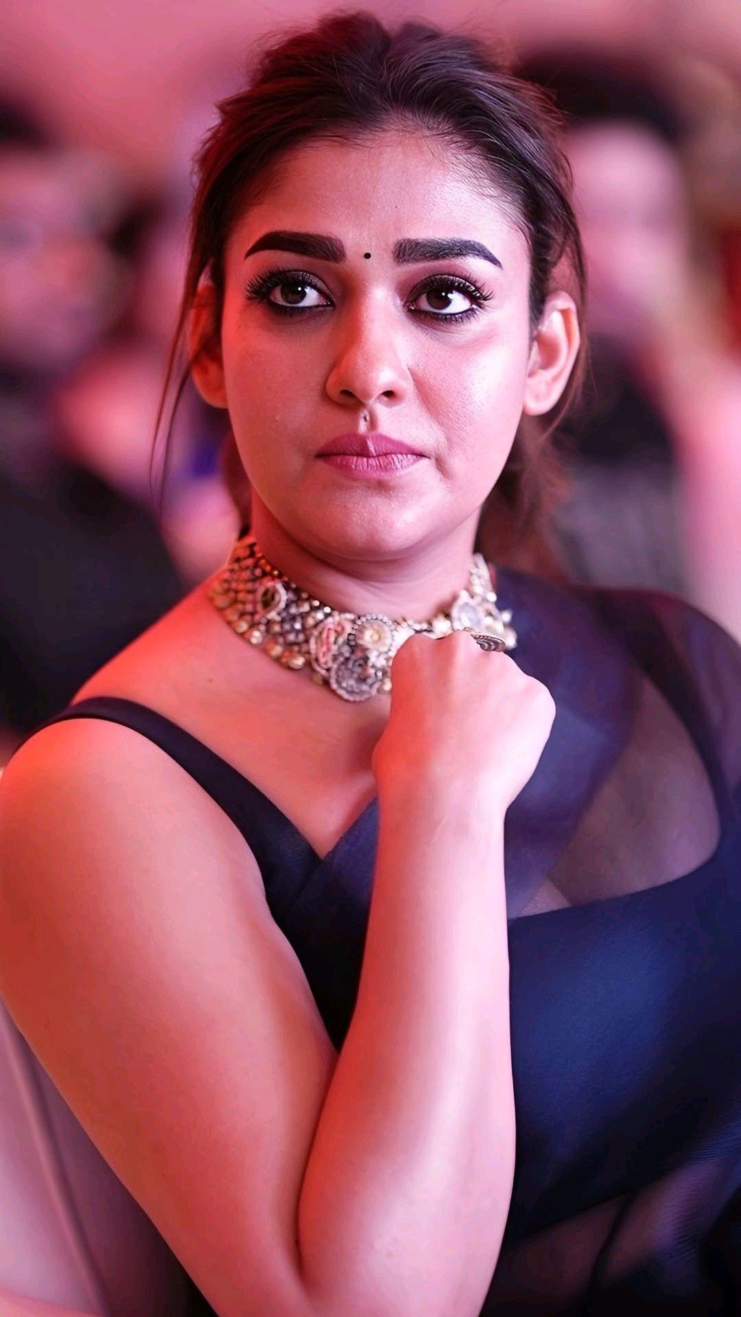 Nayanthara Charming Smirk HD Wallpaper