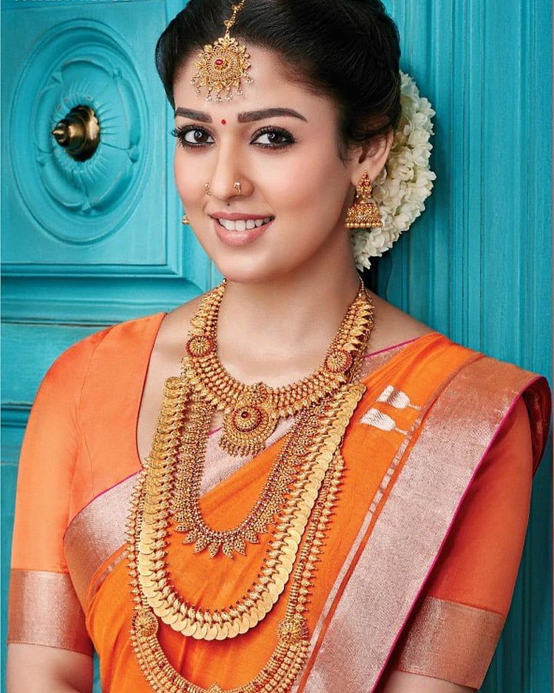 Nayanthara Classic Look Hd Wallpaper