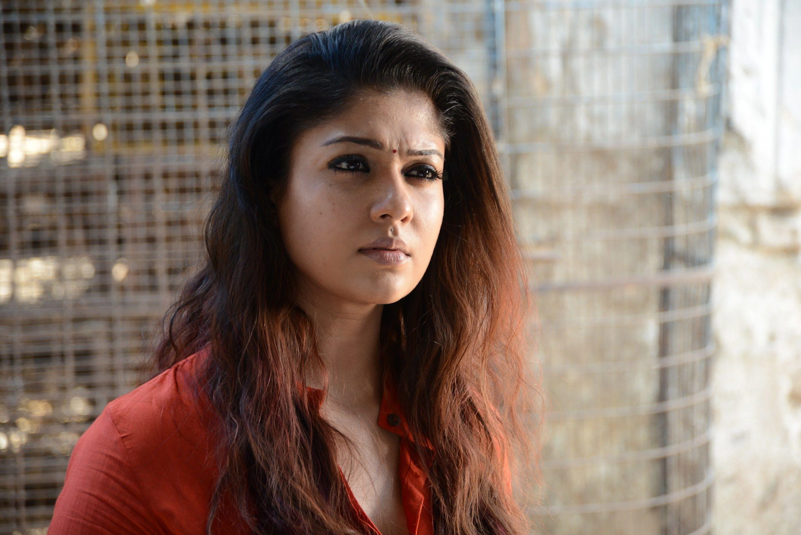 Nayanthara in Recent Movie Scene Hd Wallpaper