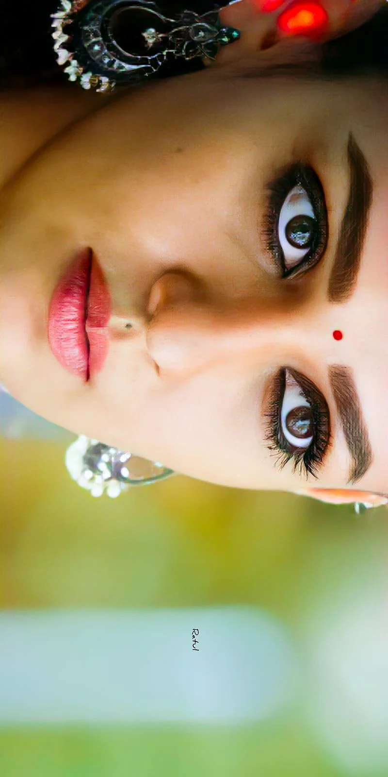 Nyanthara Eye Look Hd Image