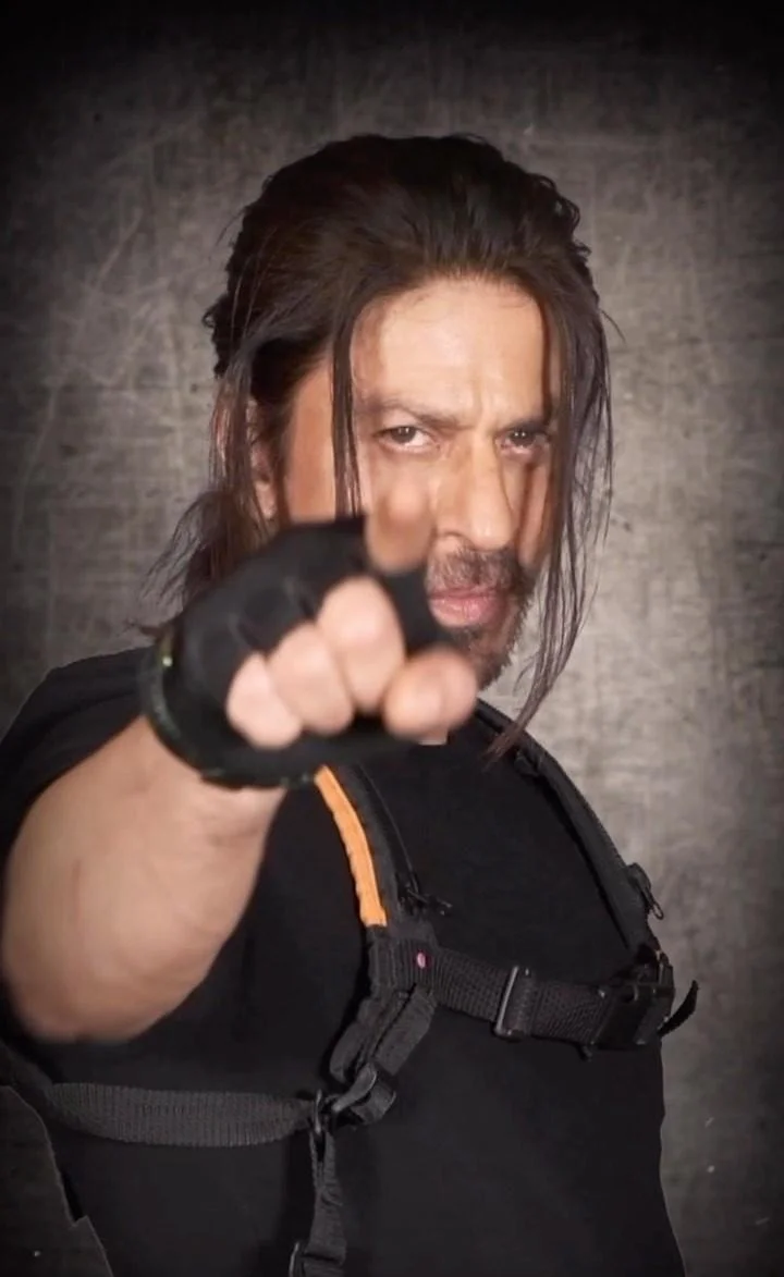 Shah Rukh Khan in Pathaan Movie scene