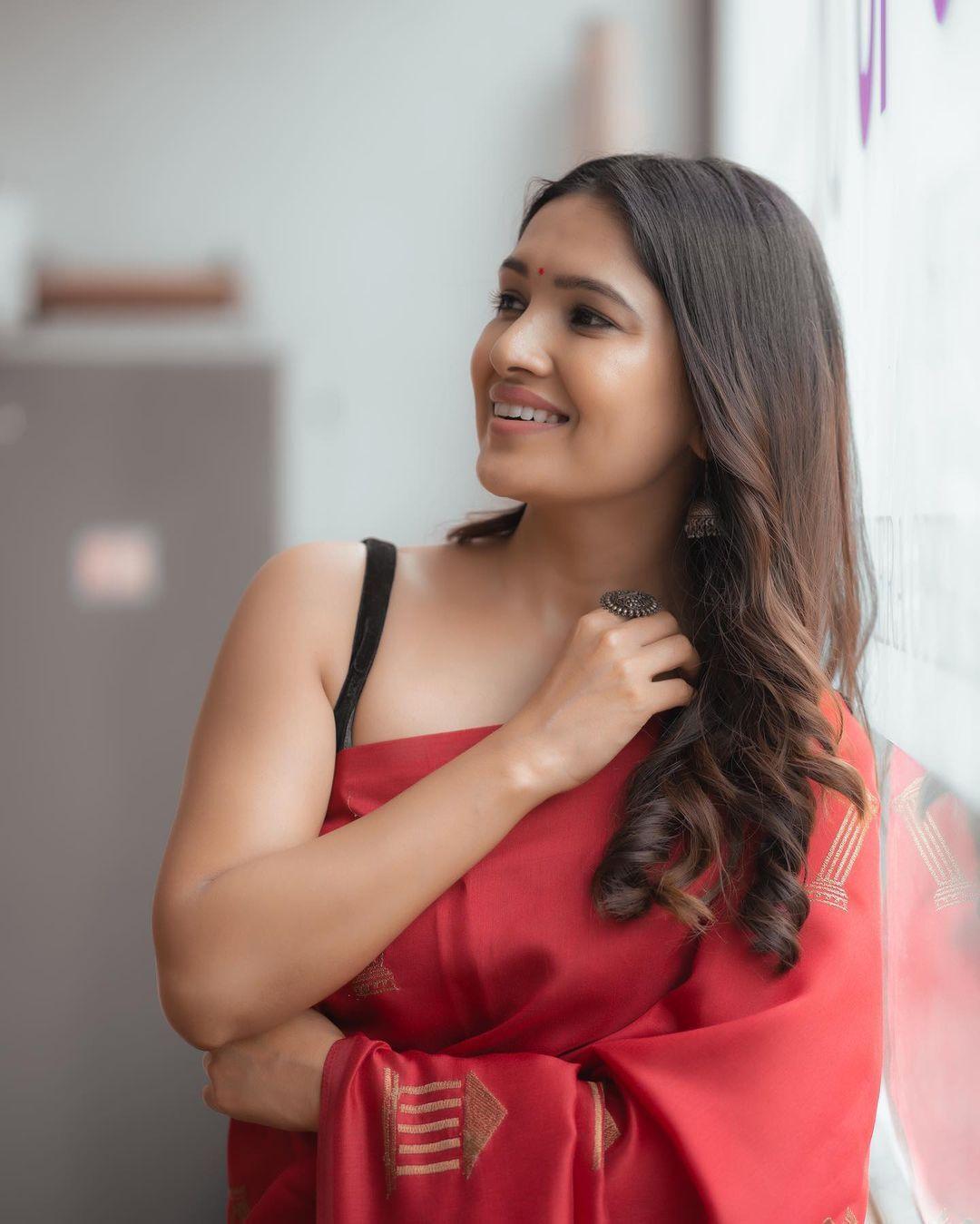 Vani Bhojan Festive Look Image HD