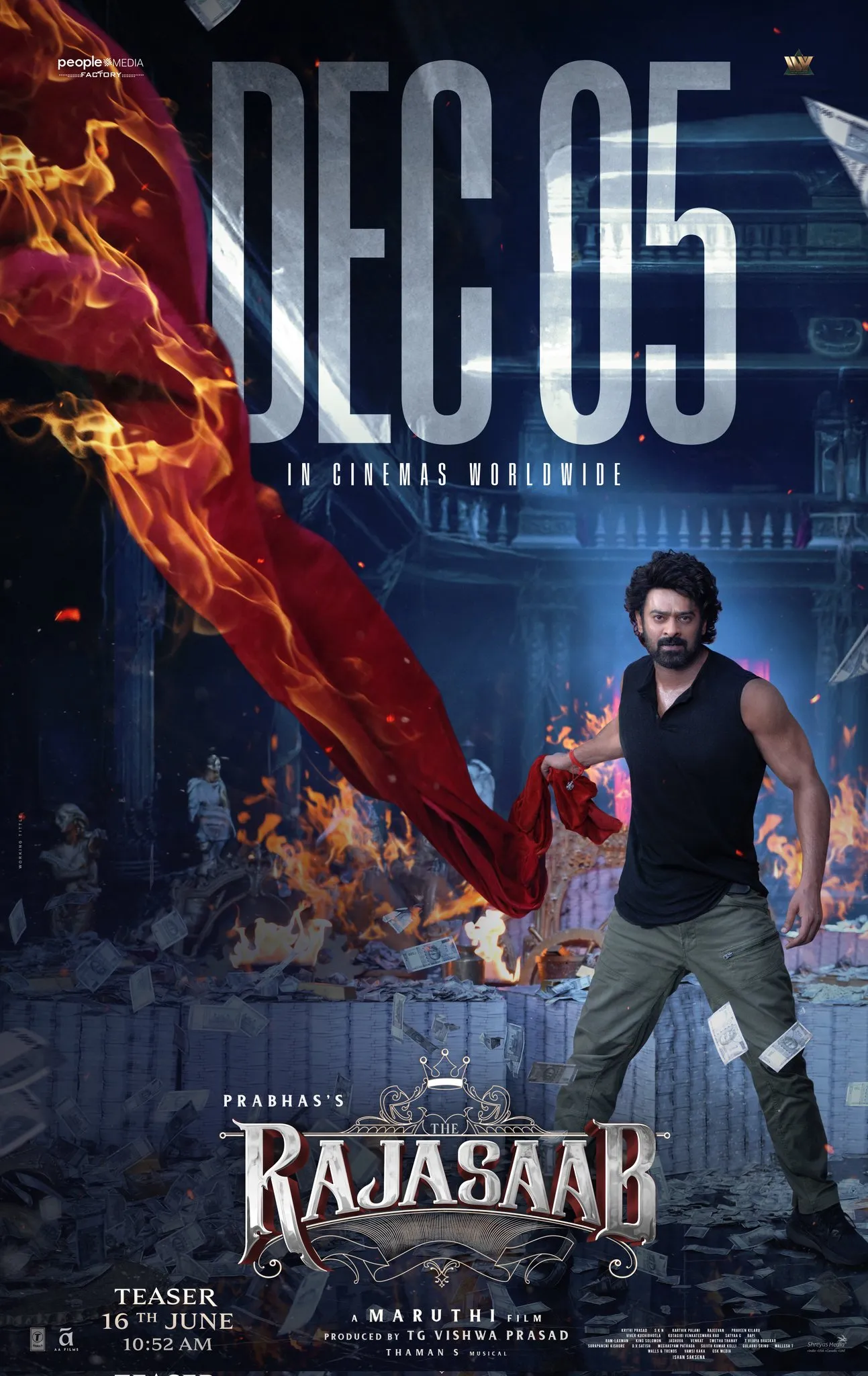 The Raja Saab Poster