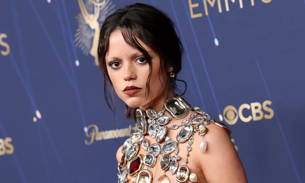 Jenna Ortega&rsquo;s Daring Givenchy Naked Dress at Emmys 2025