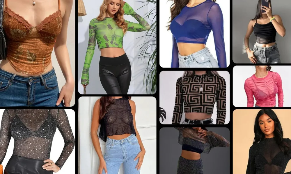 Mesh fashion trend styling tips