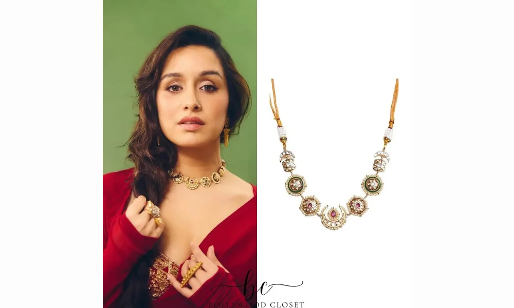 Shraddha Kapoor Masaba saree accessories