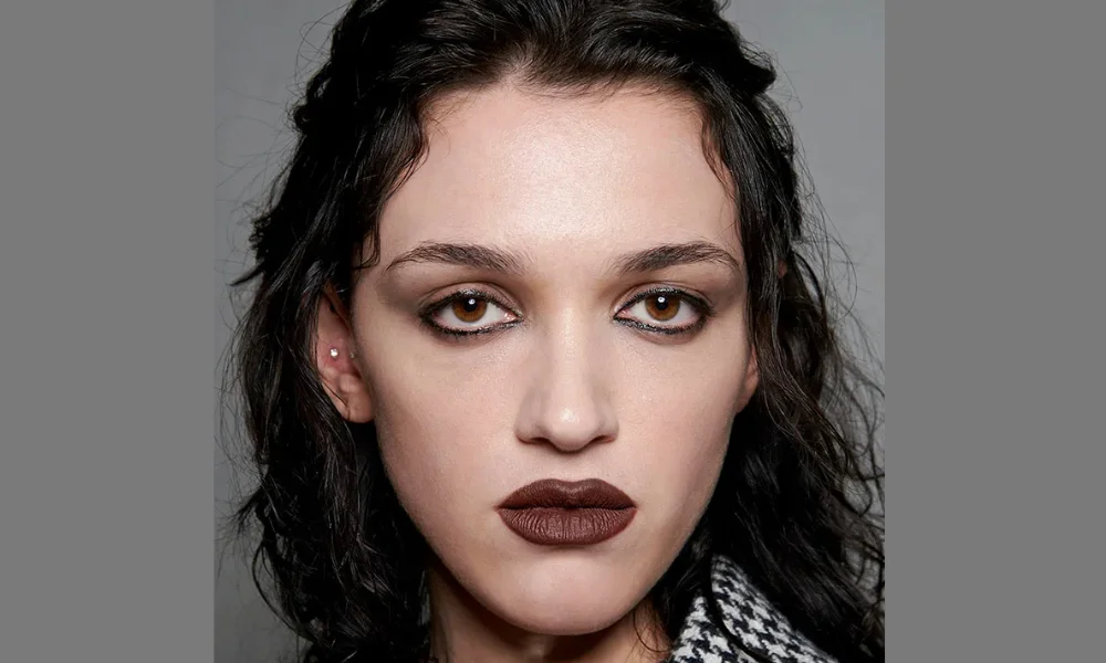 soft goth makeup trend 2025 Jenna Ortega