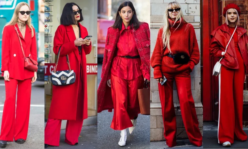 festive red color trends