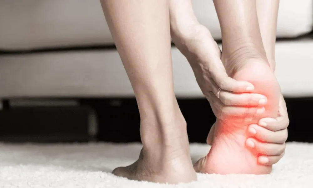 heel pain relief with ayurvedic remedy