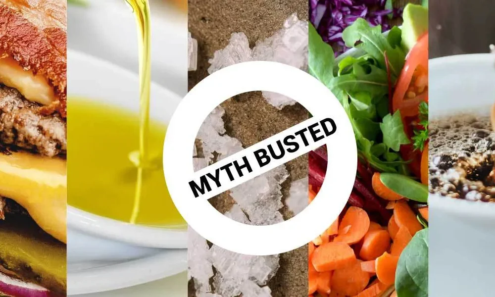 Food myths busted for healthy eating