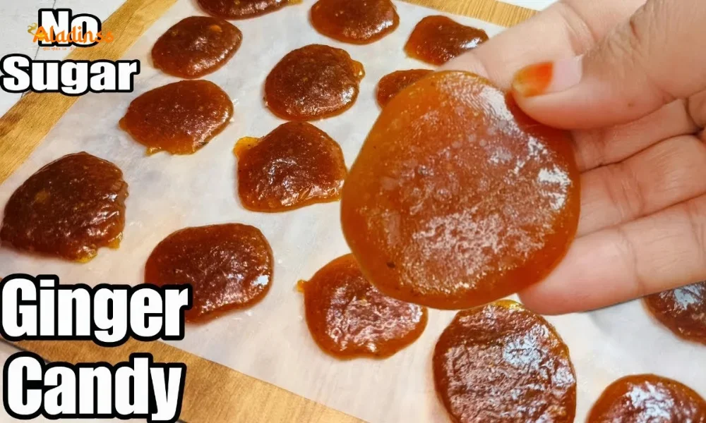 how to make ginger candy at home to boost family winter immunity