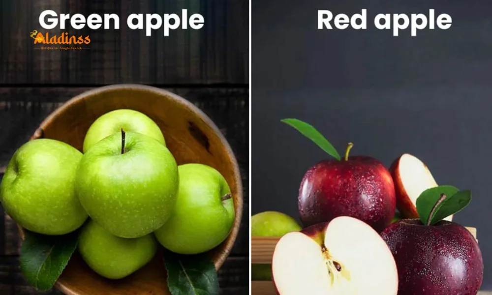 Green Apple vs Red Apple Healthier