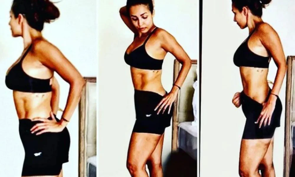 Malaika Arora belly fat workout 2025