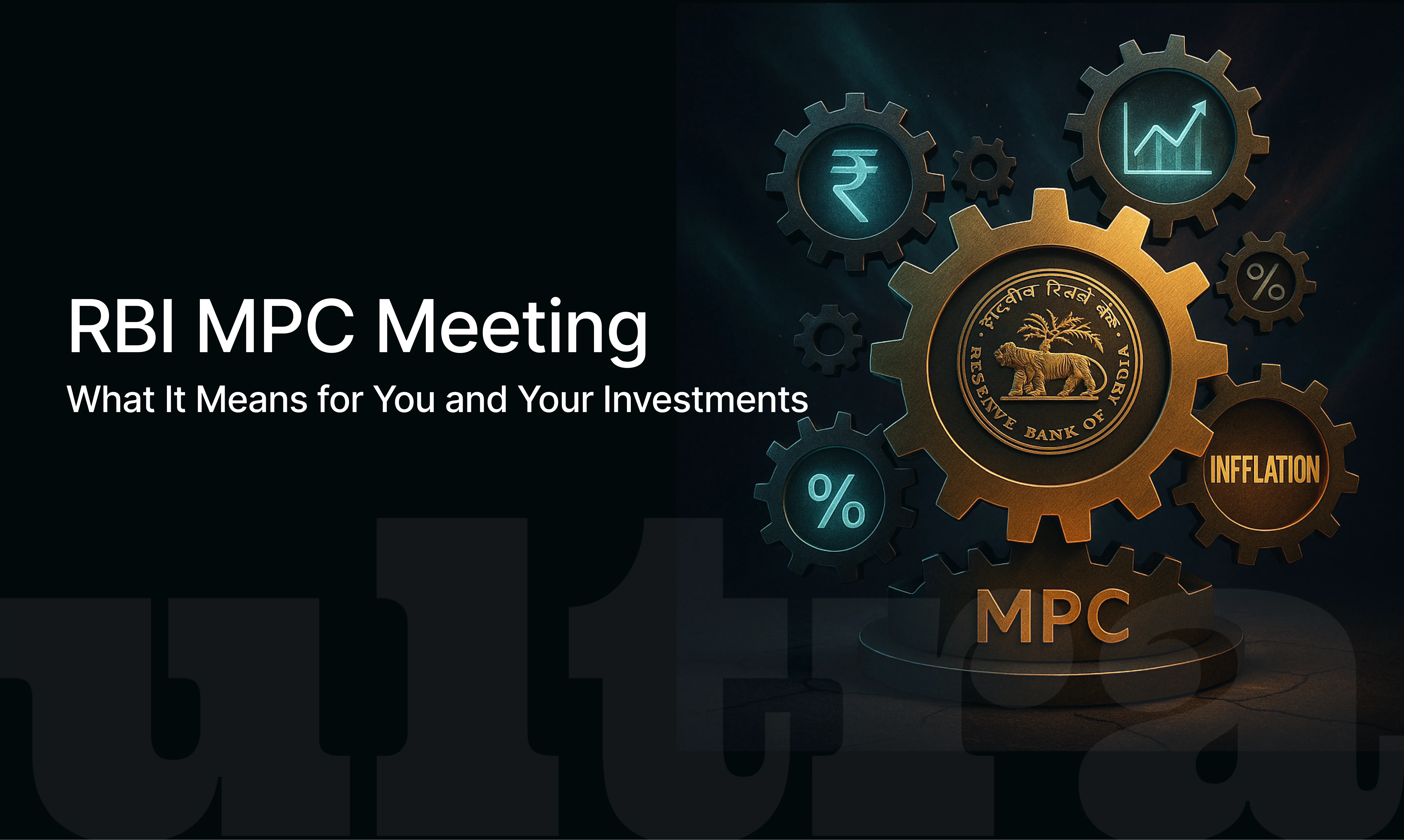 Nifty Begin Flat as Investors Await RBI MPC Decision