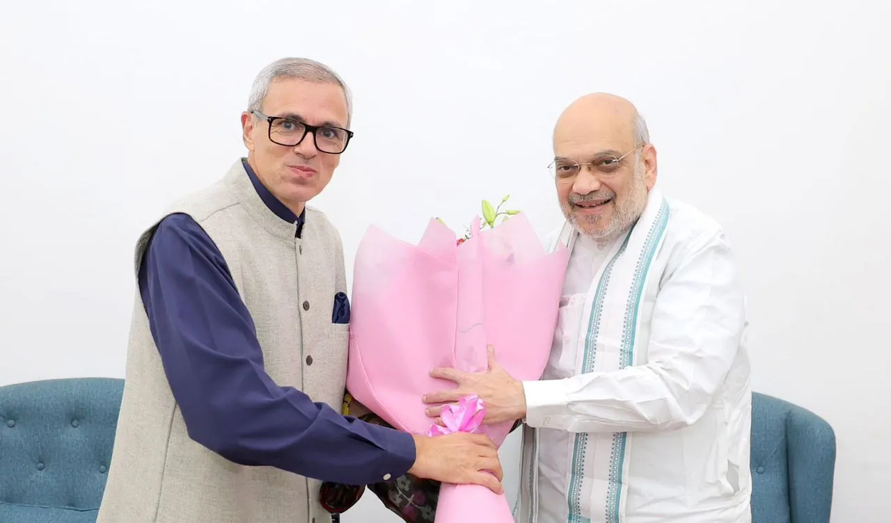 Omar Abdullah Amit Shah J&K Visit 2025
