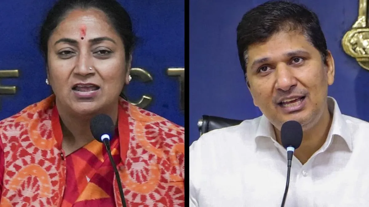 Rekha Gupta husband meeting controversy 2025