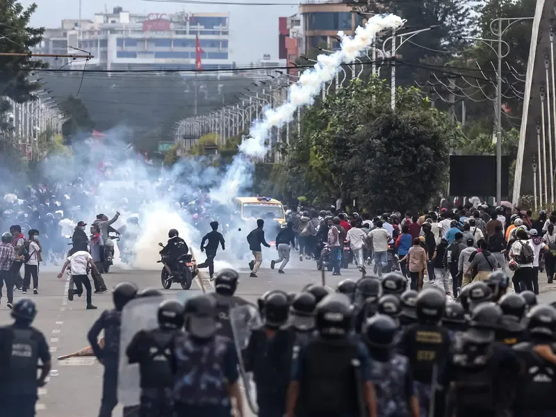 Nepal Social Media Protests 2025