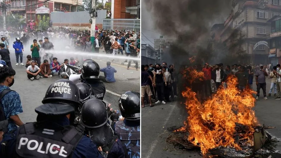 Nepal Gen Z Protests UP Border Alert 2025