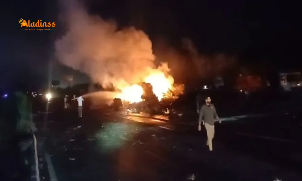 LPG Blast Kills One on Jaipur-Ajmer Road