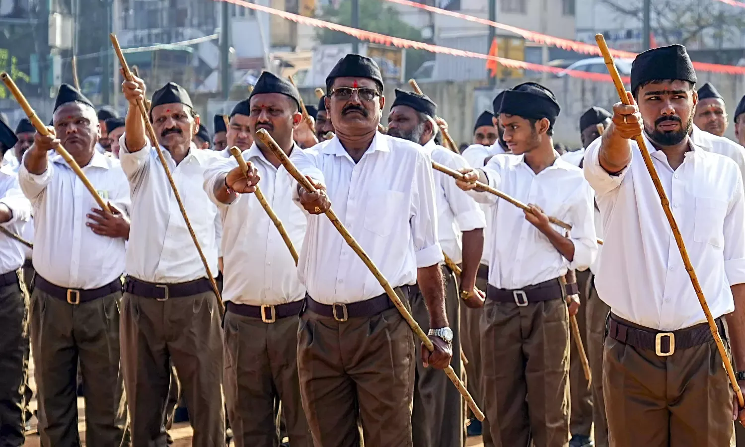 Karnataka PDO Suspended for RSS Event
