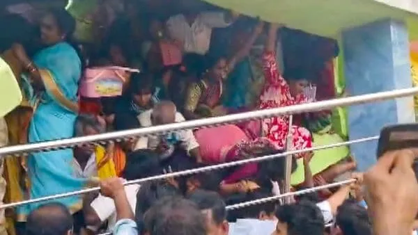 stampede at Venkateswara Swamy Temple