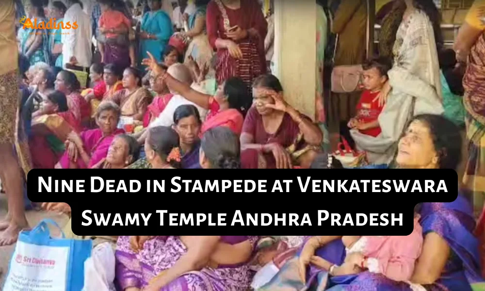 Nine Dead in Stampede at Venkateswara Swamy Temple Andhra Pradesh