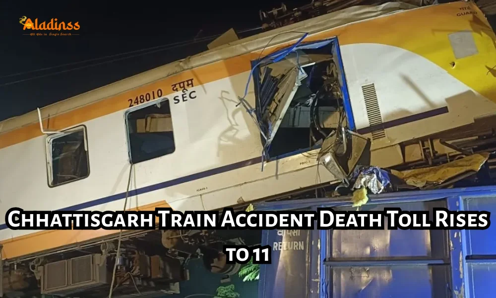 Chhattisgarh Train Accident Death Toll Rises to 11