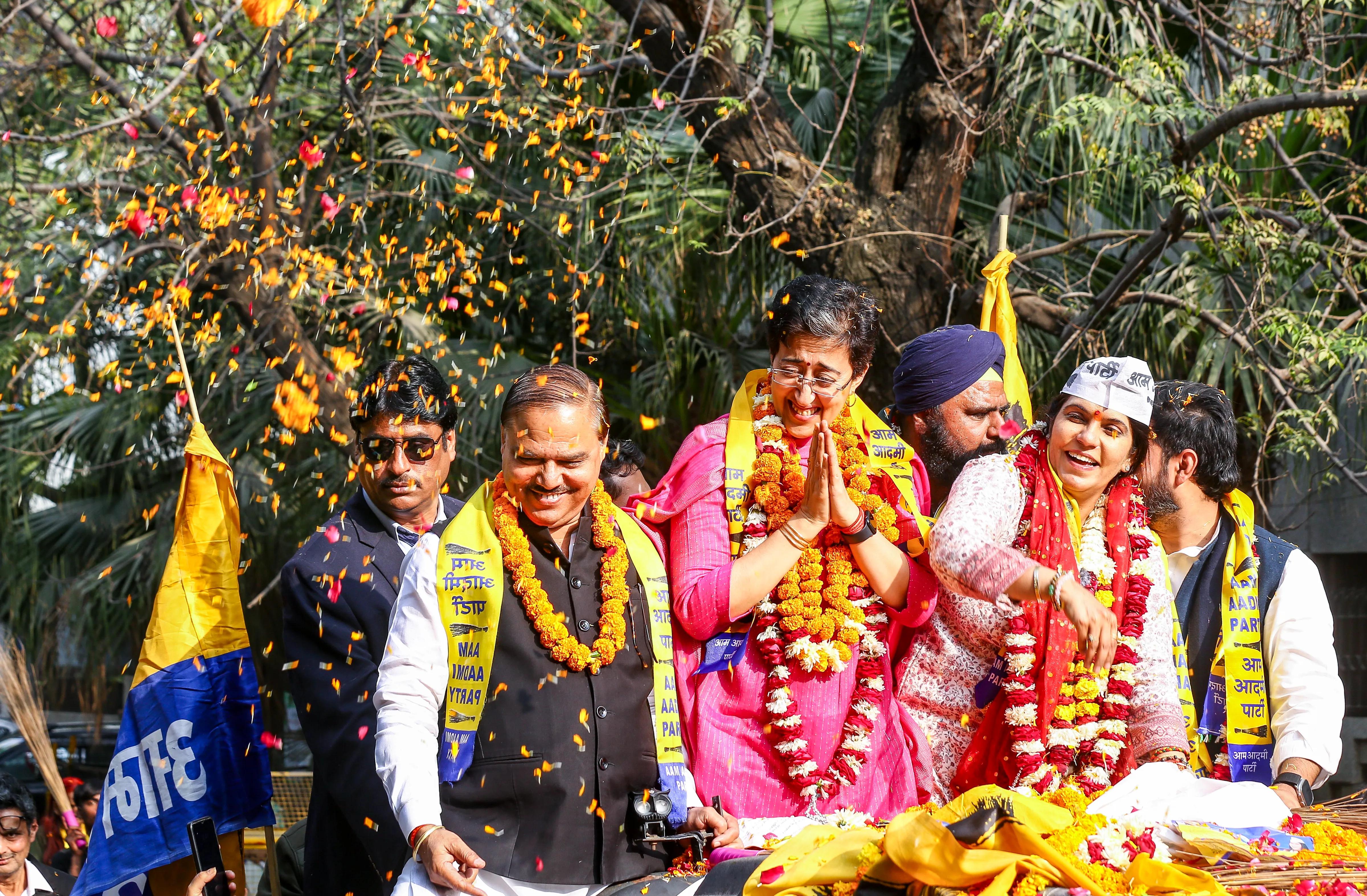 Delhi MCD bypoll results 2025 counting centre latest update