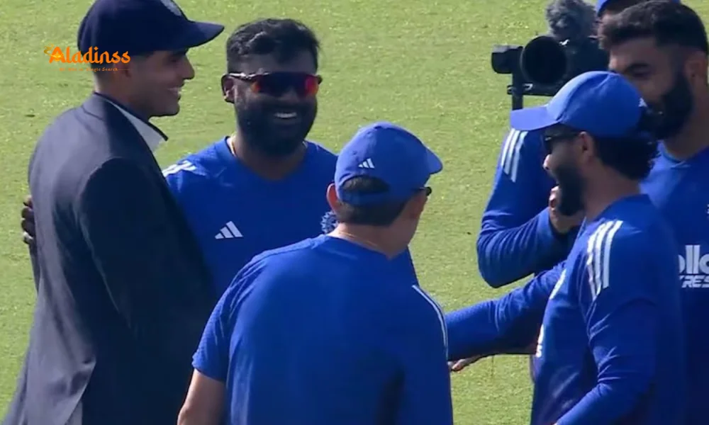 Gambhir's Viral Smile on Gill's First Toss Win