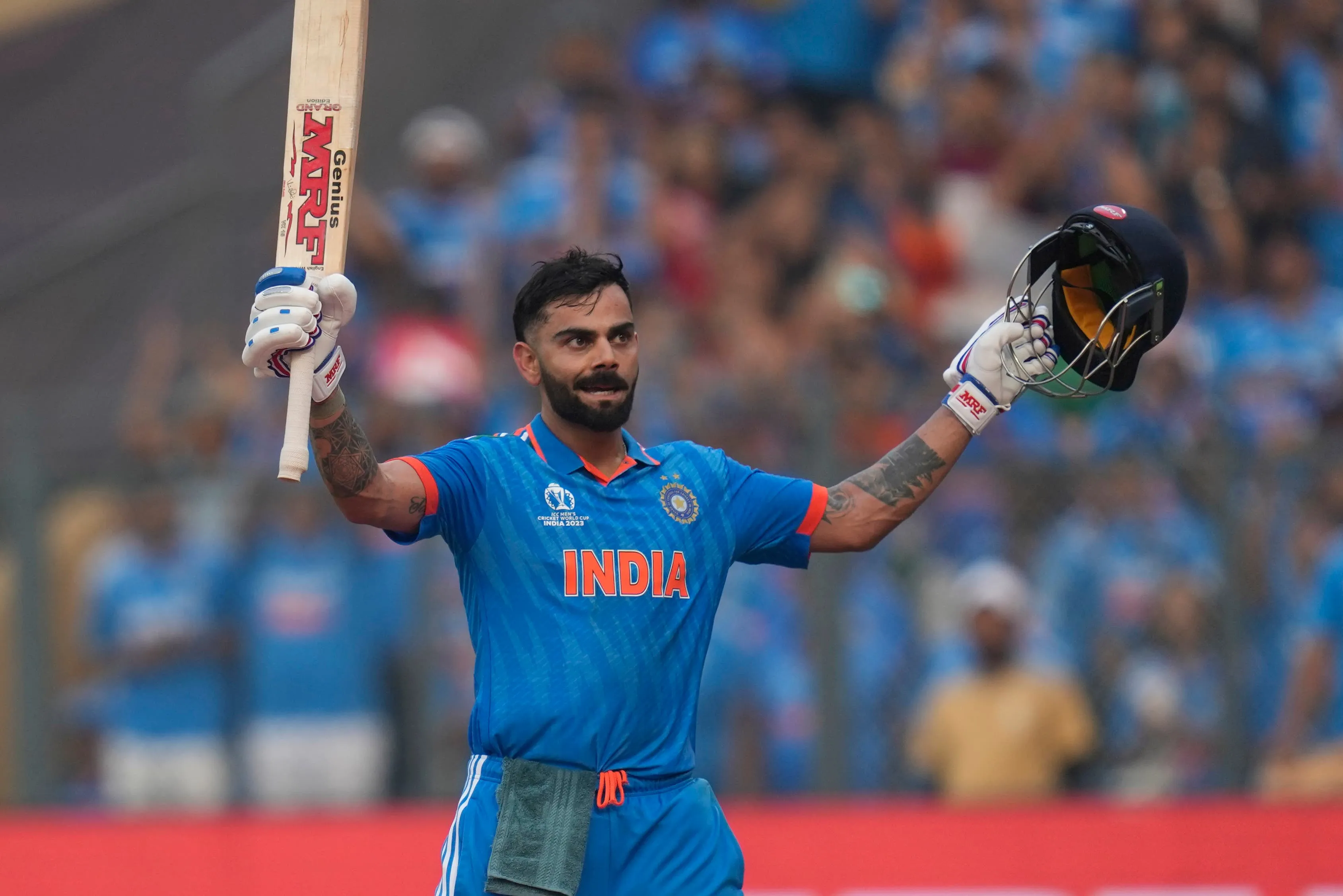 Virat Kohli batting in Visakhapatnam in historic double chase