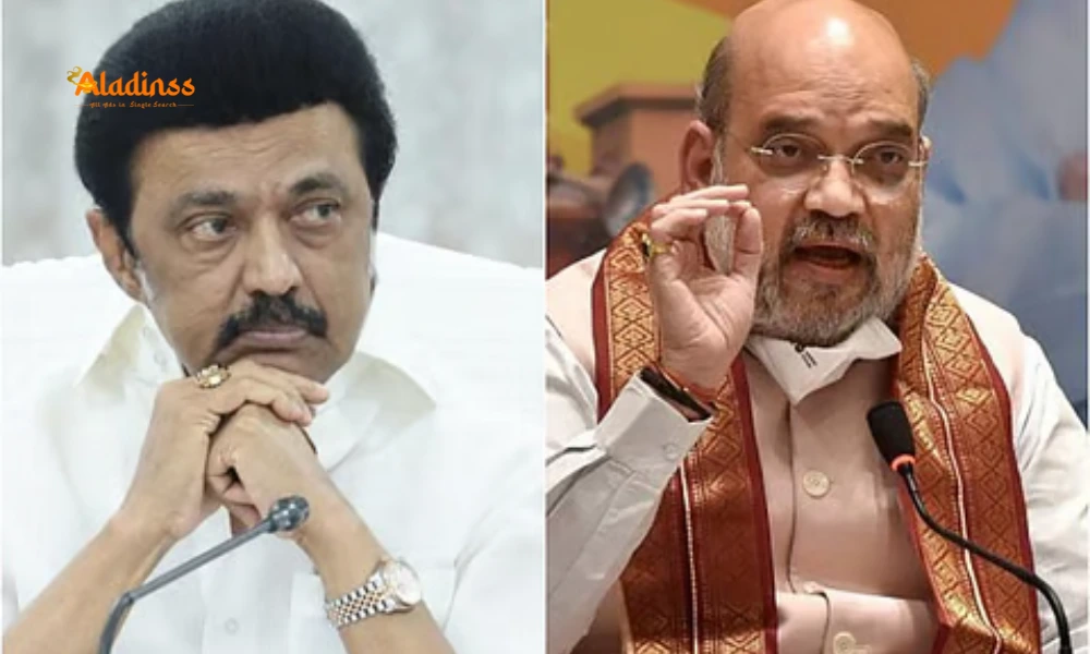 M.K. Stalin Slams Amit Shah Over Sudarshan Reddy Criticism