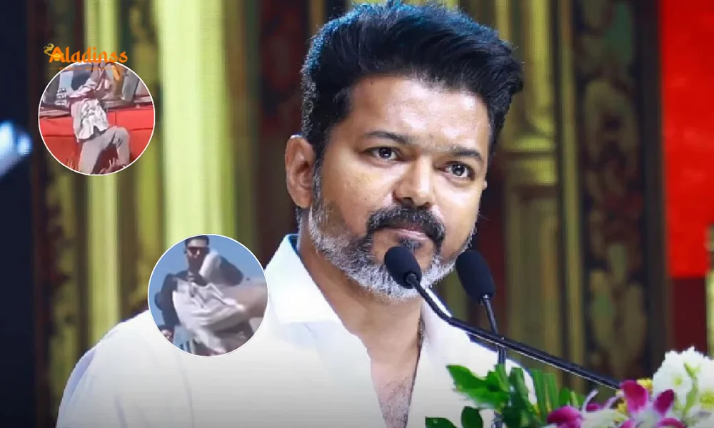 TVK Conference: Who Was Thrown by Vijay’s Bouncer?
