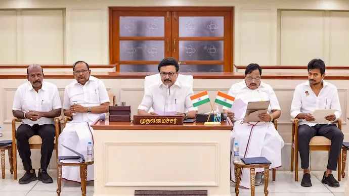 DMK MPs Meeting Convened by M.K. Stalin in Chennai
