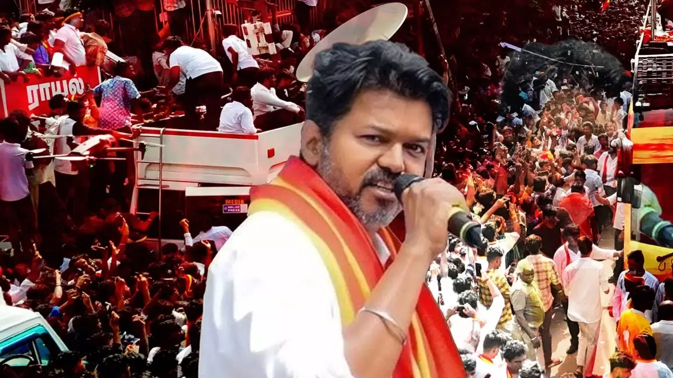 TVK Anand Vijay meeting Neelankarai