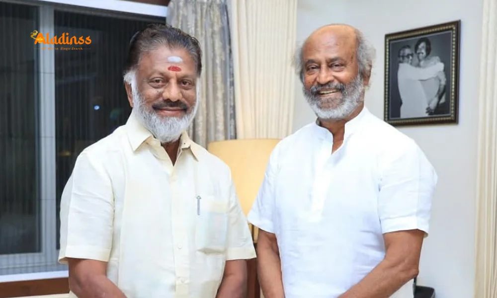 OPS Meets Rajinikanth: Diwali Greetings Spark Buzz