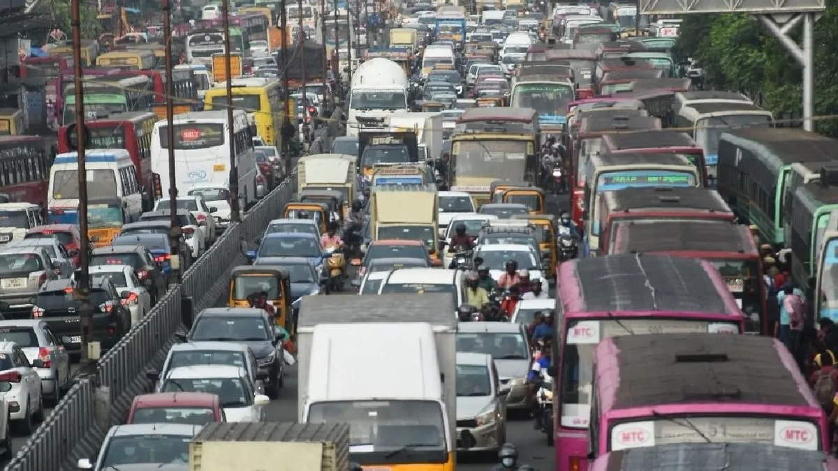 Diwali Traffic Jams Tamil Nadu