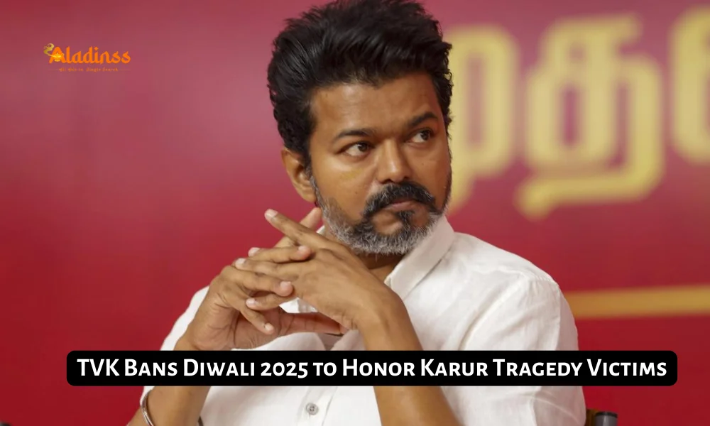 TVK Cancels Diwali 2025 Celebrations to Honor Karur Tragedy Victims