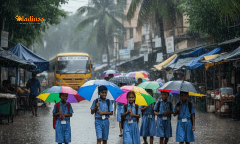 Tamil Nadu Schools Closed on Oct 23 as Heavy Rain Alert Issued Across State
